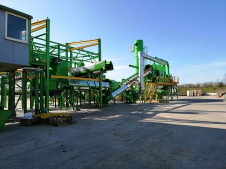 Waste sorting plants